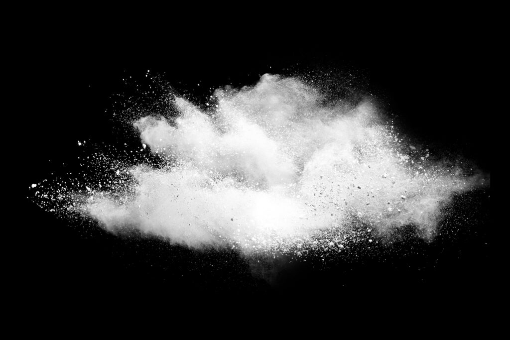 Cocaine : poudre blanche