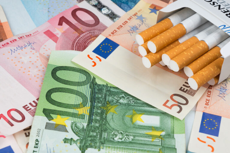 Tabac : 207 euros par mois pour des cigarettes