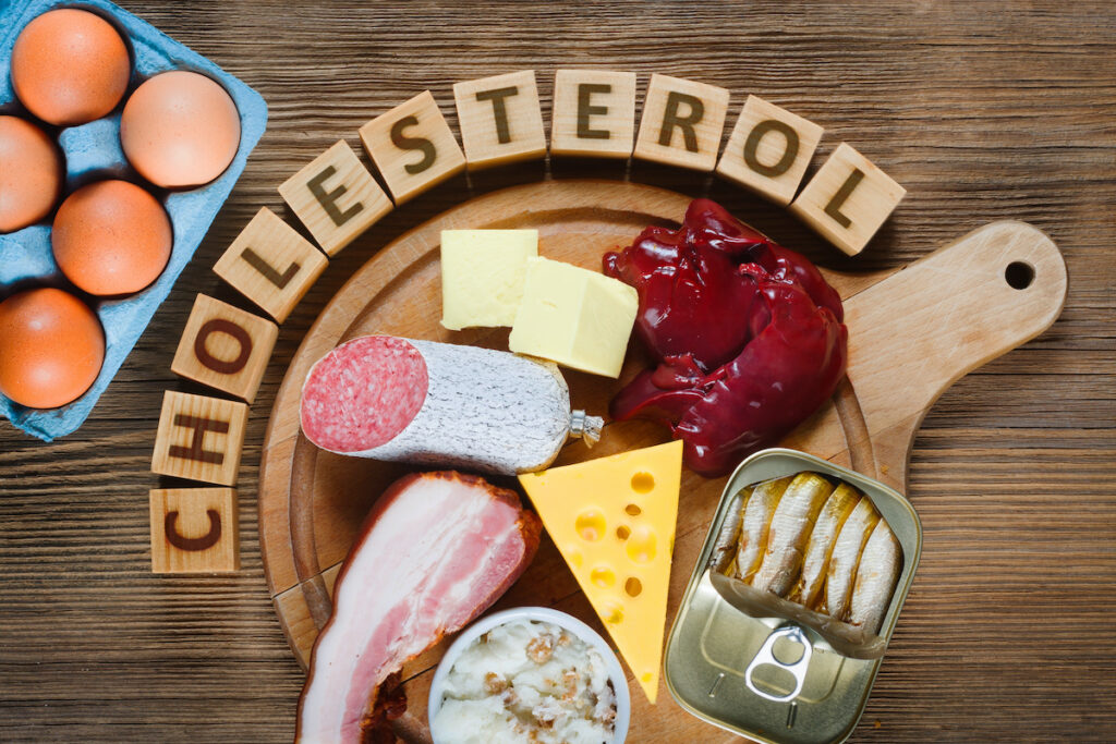 Les aliments à fort cholestérol
