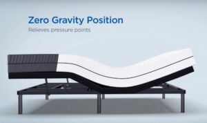 position pour un sommeil "zéro gravité"