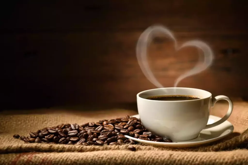 café et crise cardiaque