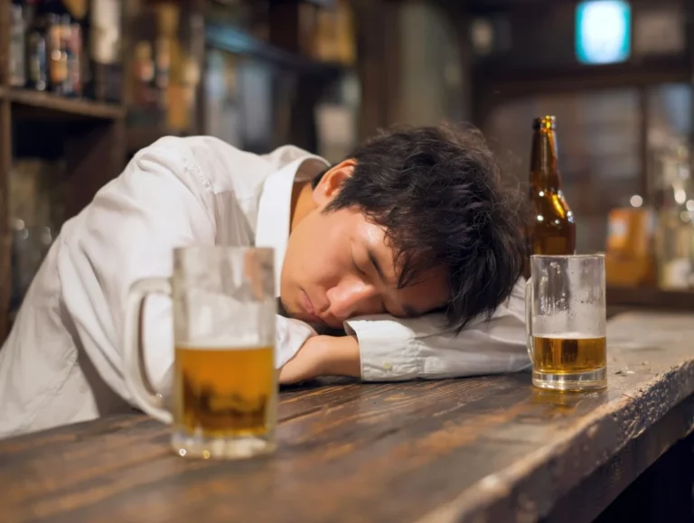 boire un verre d'alcool