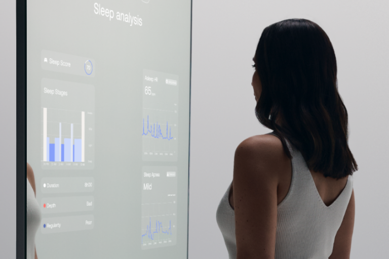 Le miroir du futur : un check-up santé chaque matin dans votre salle de bain !