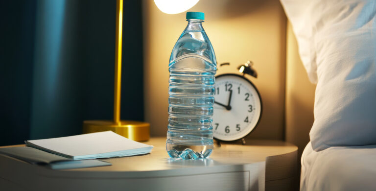 Les dangers de garder une bouteille d'eau au lit : ce que vous devez savoir