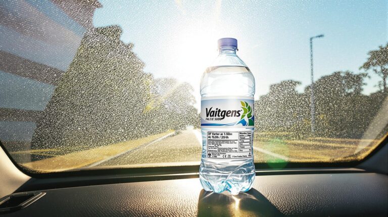 Bouteilles en plastique au soleil : quand l’eau potable se transforme en cocktail toxique danger-plastique-soleil