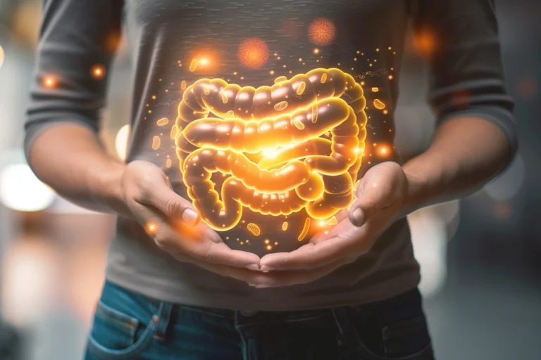 microbiote intestinal dans les mains