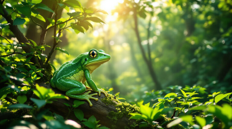 Rainette scientifique d&eacute;couverte