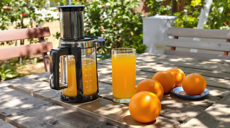 petit-dejeuner-jus-orange-presse
