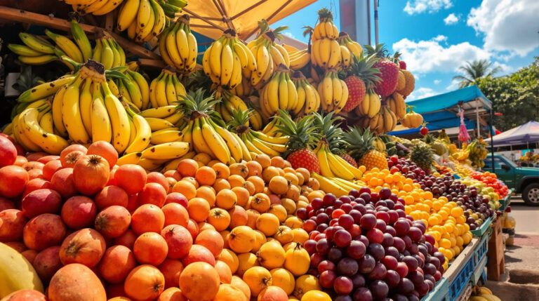 march&eacute;_bananes_tropicales