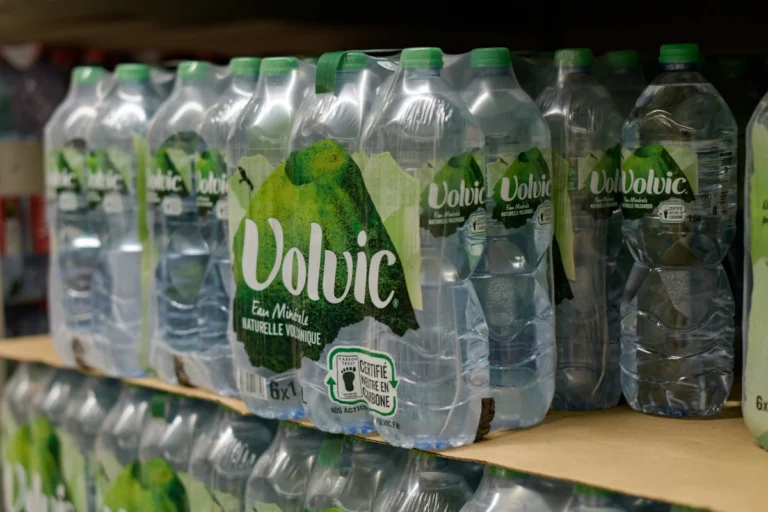 Bouteilles volvic