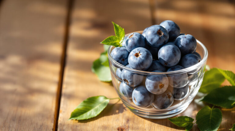 Ce fruit aiderait à ralentir le vieillissement du cerveau, selon un cardiologue bol_myrtilles_table_bois