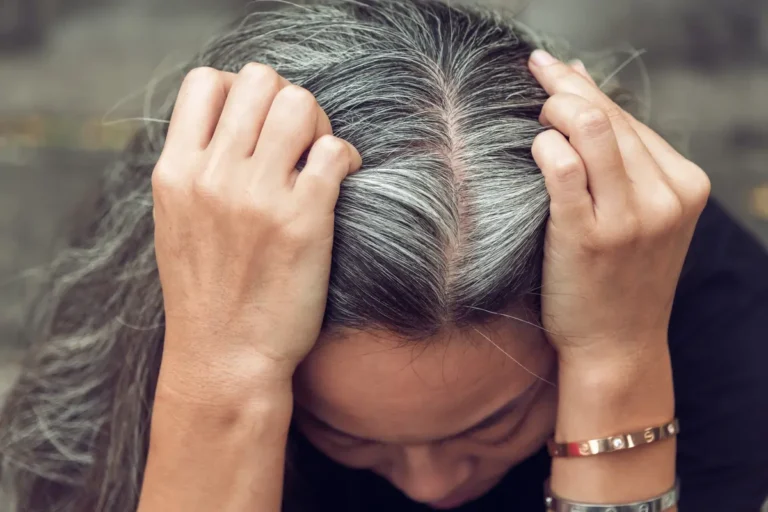 Cheveux blancs cancer