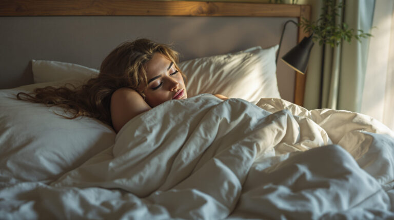 Sommeil : voici pourquoi vous devriez dormir sur le côté gauche positionnement_sommeil_lateral_gauche